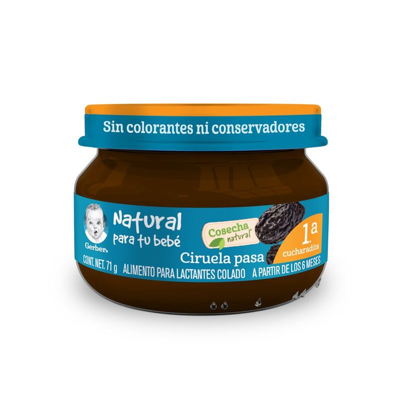 Papilla-Gerber-Et-1-Ciruela-Pasa-71-g