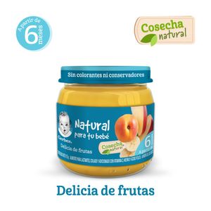 Papilla Gerber Et 2 Postre de Frutas 113 g