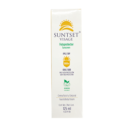Fotoprotector-Solar-Suntset-Visage-FPS-50--125-mL