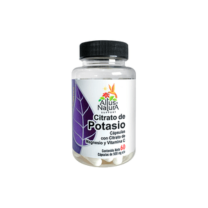 Citrato de Potasio 500 g Altus Natura 60 Capsulas