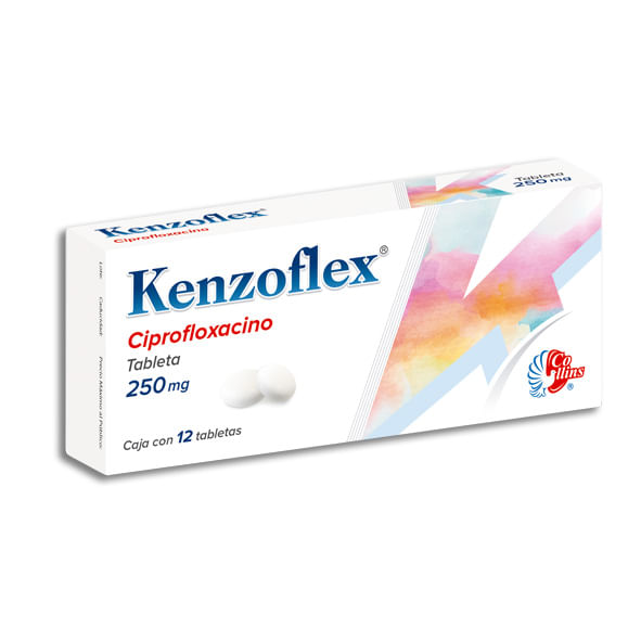 Kenzoflex-Ciprofloxacino-250-mg-12-Tabletas