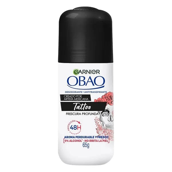 DesodoranteObaoTattooWomanRollOn65mL