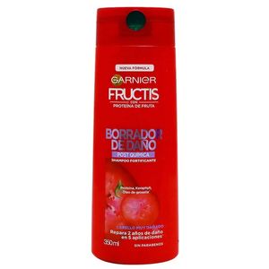 Shampoo Fructis Borrador de Daño Post Quimica 350 mL