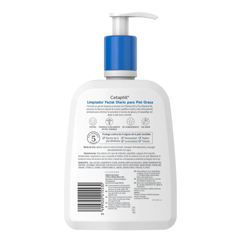 CetaphilGelLimpiadorFacialDiarioparaPielGrasa473mL