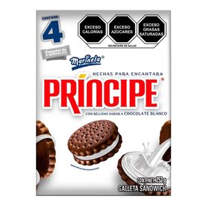 Principe Marinela Chocolate Blanco 252 g