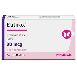 Eutirox 88 mcg  50 Tabletas