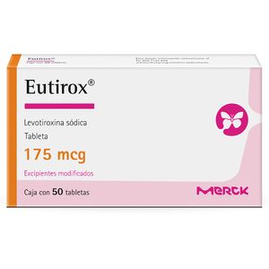 Eutirox 175 mcg 50 Tabletas