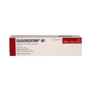 Quadriderm NF 0.05 g / 1 g / 0.10 g Tubo con 30 g