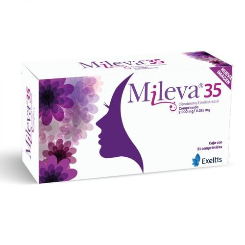 Mileva-35-2.000-mg---0.035-mg-21-Comprimidos