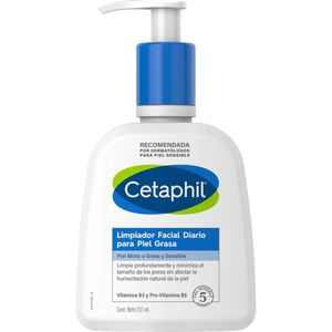 Cetaphil Gel Limpiador Facial para Piel Grasa 237 mL