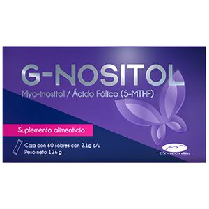 G-Nositol Suplemento Alimenticio 60 Sobres con 2.1 g c/u