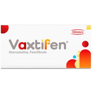 Vaxtifen 160 mg / 20 mg 30 Tabletas