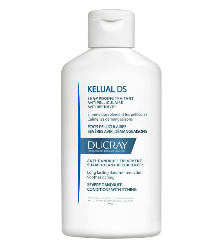 Shampoo-Anti-Caspa-Kelual-DS-Ducray-100-mL