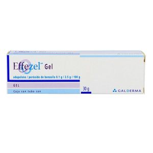 Effezel Gel 0.1 g / 2.5 g / 100 g Tubo con 30 g