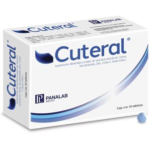 Cuteral 388 mg 30 Tabletas
