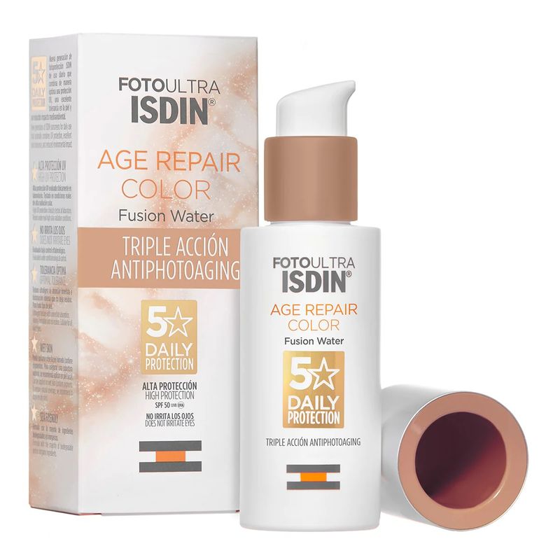 Protector-Foto-Ultra-Isdin-Age-Repair-Color-Fusion-Water-50-mL