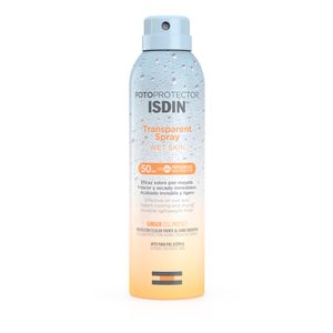 Fotoprotector Isdin SPF50+ Transpartent Spray Wet Skin 250 mL