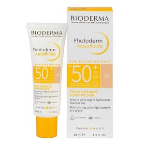 Photoderm Aquafluido SPF 50+ Bioderma Piel Sensible 40 mL
