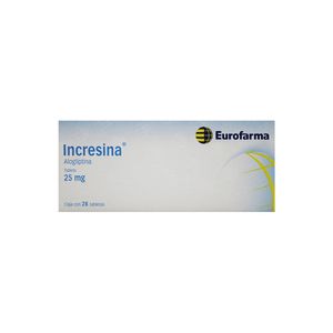 Incresina 25 mg 28 Tabletas