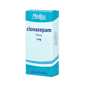 Clonazepam Medley 2 mg 30 Tabletas