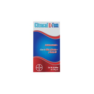 Citracal D Fem Suplemento Alimenticio 60 Tabletas