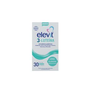 Elevit 3-Luteina Suplemento Alimenticio 30 Capsulas