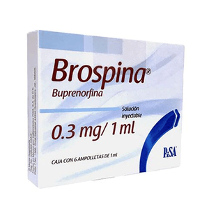 Brospina 0.3mg/ 1mL 6 Ampolletas de 1 mL