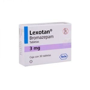 Lexotan 3 mg 30 Tabletas