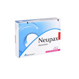 Neupax 0.25 mg 30 Tabletas