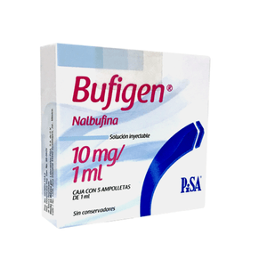 Bufigen Solucion Inyectable 10 mg/1 mL 5 Ampolleta de 1 mL