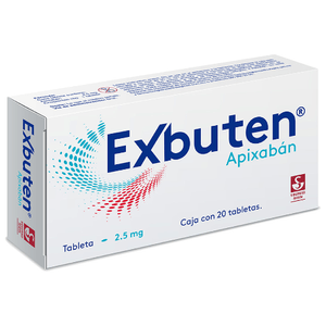 Exbuten 2.5 mg 20 Tabletas