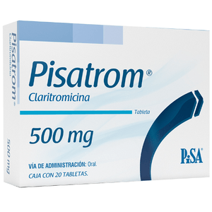 Pisatrom 500 mg 20 Tabletas