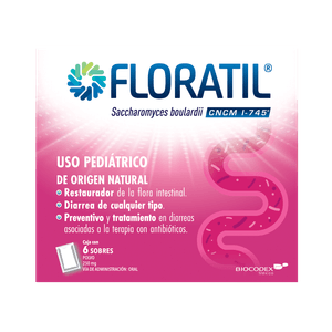 Floratil Polvo 250 mg 6 Sobres