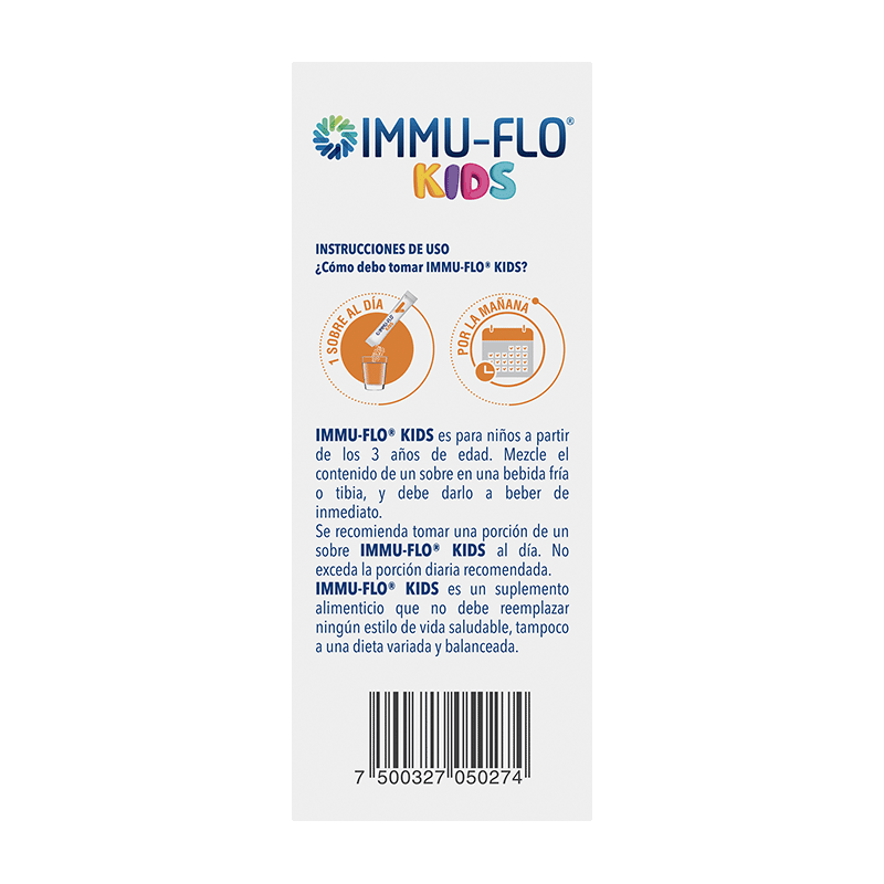 ImmufloKidsSuplementoAlimenticio30Sobres