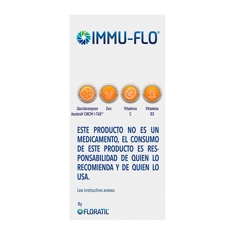 ImmufloAdultoSuplementoAlimenticio30Sobres