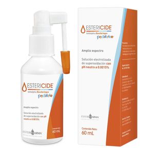 Estericide Antiseptico Bucofaringeo Solucion 0.0015% Frasco con 60 mL