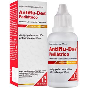 Antiflu-Des Solucion Pediatrico Frasco con 30 mL