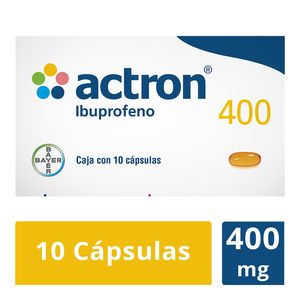 Actron 400 mg 10 Capsulas