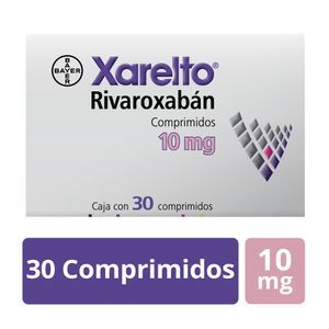 Xarelto 10 mg 30 Comprimidos