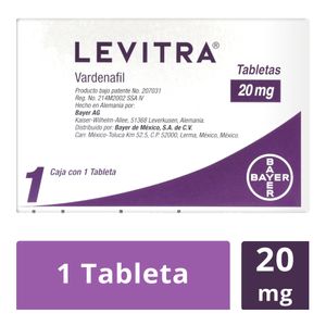 Levitra 20 mg 1 Tableta