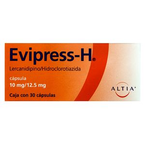 Evipress H 10 mg / 12.5 mg 30 Capsulas