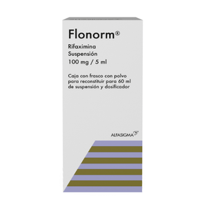 Flonorm Suspension 100 mg / 5 mL Frasco con 60 mL