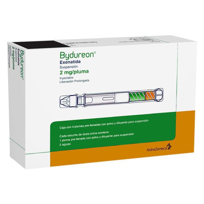 Bydureon-2-mg-4-Plumas-Prellendas-de-2-mg