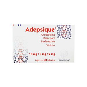 Adepsique 10 mg / 3 mg / 2 mg 30 Tabletas