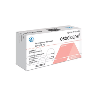 Esbelcaps 20 mg / 6 mg 30 Capsulas