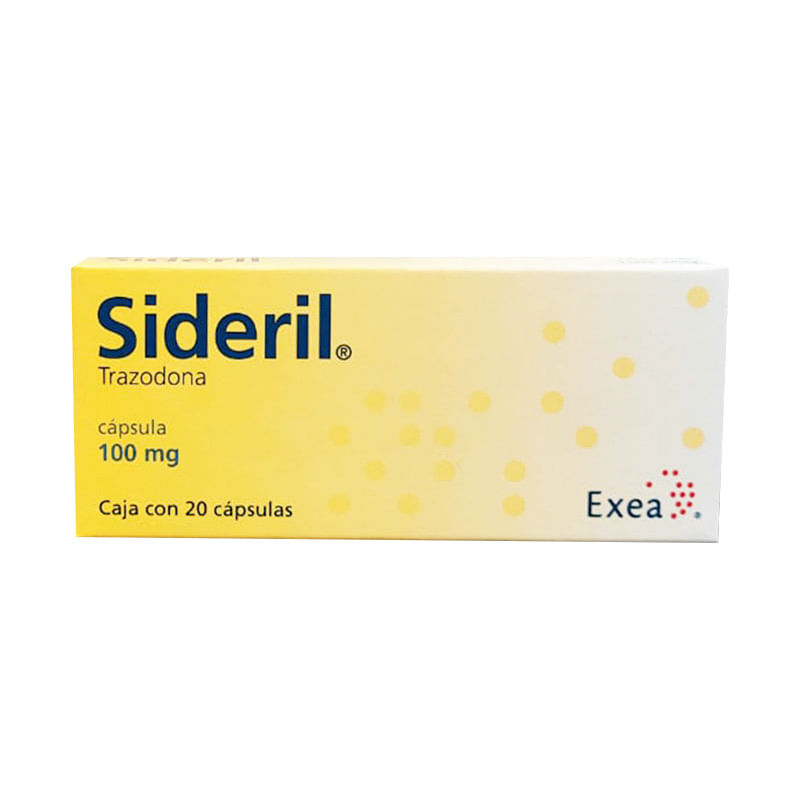 Sideril 100 Mg 20 Capsulas Farmacias Klyns