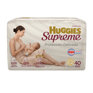 Huggies Supreme Et 2 Chico Unisex 40 Piezas