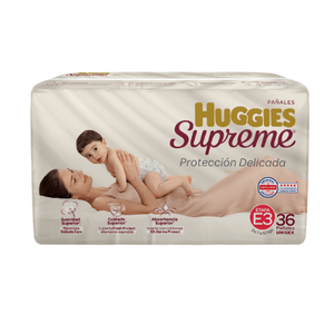 Huggies Supreme Et 3 Mediano Unisex 36 Piezas