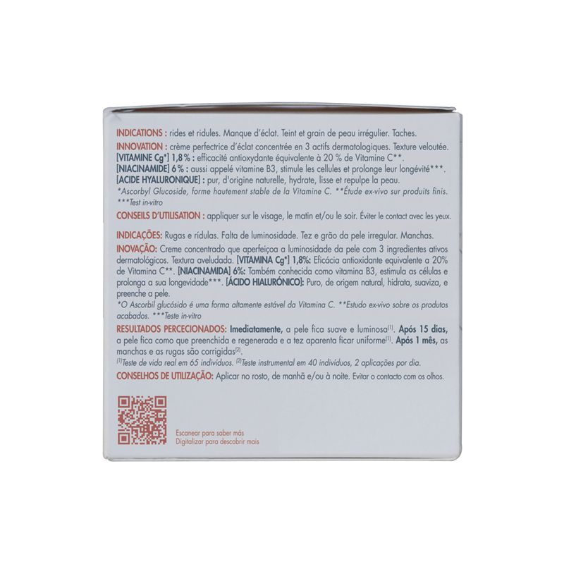CremaIntensivaLuminosidadVitaminActivCgAvene50mL
