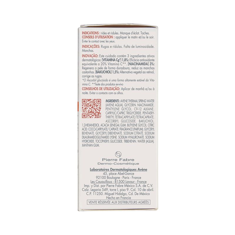 SerumLuminosidadCorrectorVitaminActivCgAvene30mL